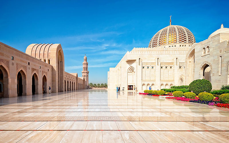 مسجد سلطان قابوس در مسقط عمان