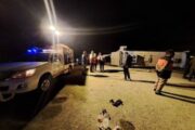 راننده مست جان 4 پاکبان را گرفت